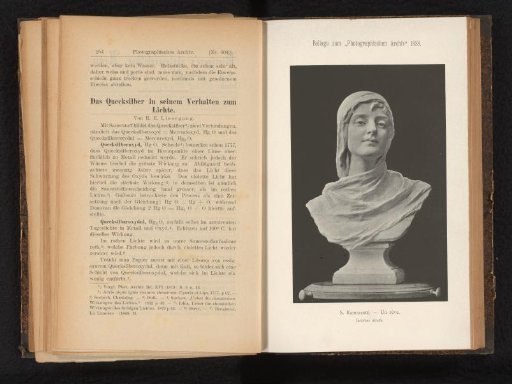 Female bust by S. Ramazzotti