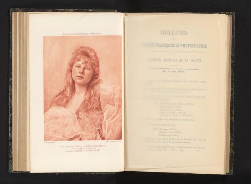 Portrait of an Unknown Woman with Long Hair and a Veil