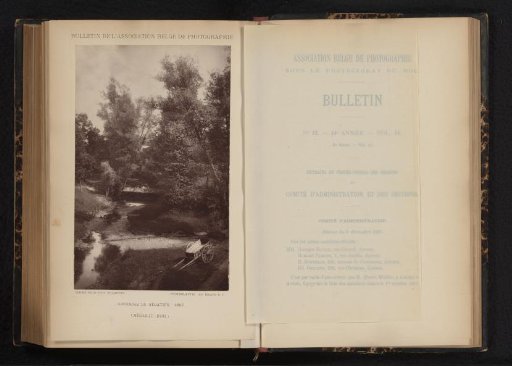 Landscape along the bank of the Berwinne