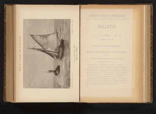 Seaview with sailing ship and tugboat