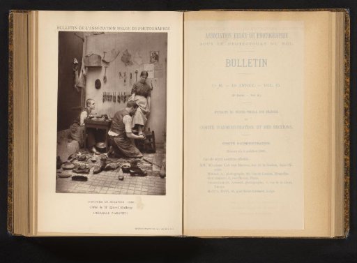 Woman at a shoemaker's