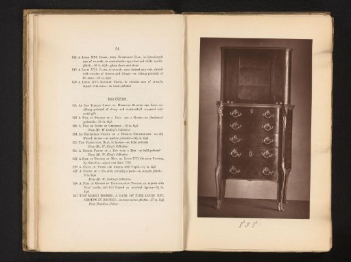 Chest of drawers in the style of Louis XV, from the collection of Christopher Beckett Denison