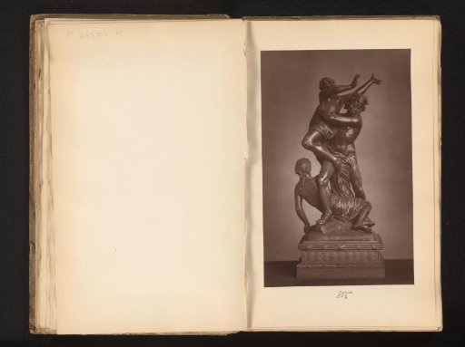 Bronze statue of the abduction of Proserpina, from the collection of Christopher Beckett Denison