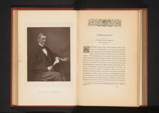 Portrait of Ralph Waldo Emerson