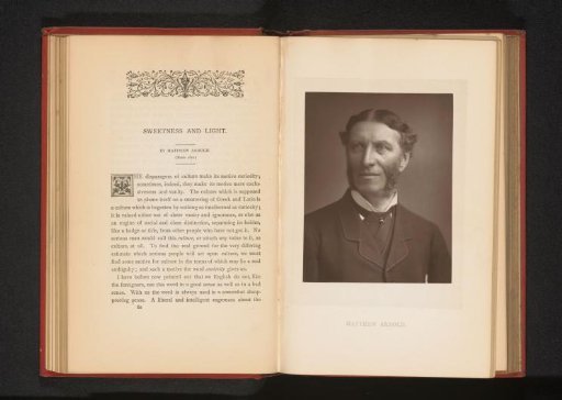 Portrait of Matthew Arnold