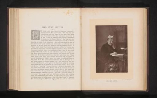 Portrait of Eliza Lynn Linton