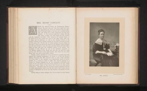 Portrait of Millicent Fawcett