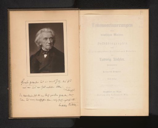 Portrait of Ludwig Richter