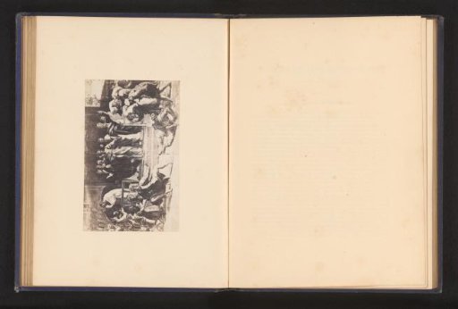 Photographic reproduction of the design drawing The death of Ananias by Raphael