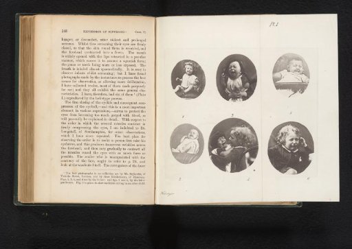 Overview of six photographs illustrating crying babies and children