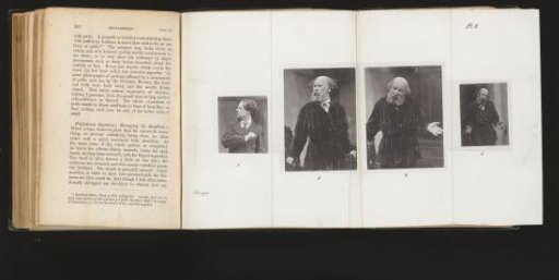 Overview of four photographs of men illustrating differences in body language, including three self-portraits