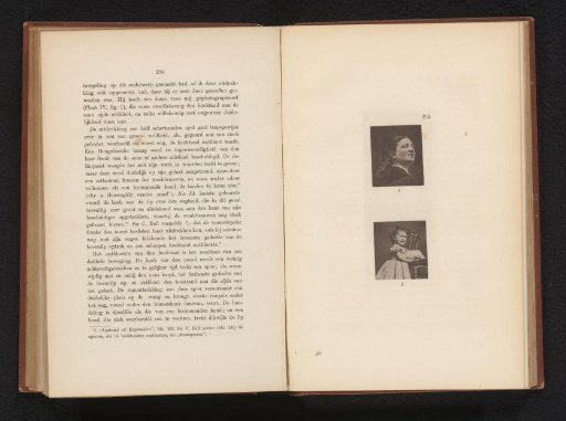 Two photographs of people illustrating different facial expressions