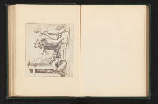 Photographic reproduction of a print after a fresco by Raphael of the Appearance to Abraham