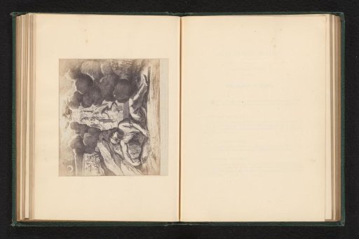 Photographic reproduction of a print after a fresco by Raphael of Jacob's Dream