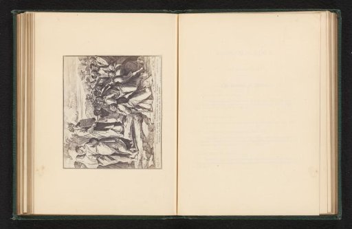 Photographic reproduction of a print after a fresco by Raphael of Moses with the Tables of the Law