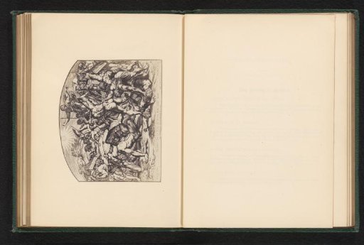 Photographic reproduction of a print after a fresco by Raphael of the Victory of Joshua