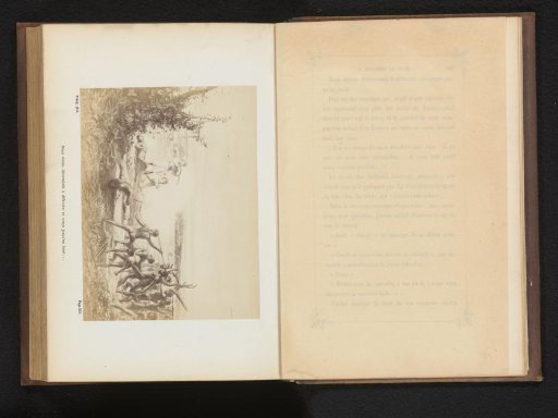 Photographic reproduction of a drawing of a fight between colonists and indigenous inhabitants, Australia