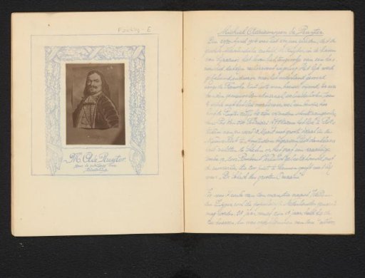 Photographic reproduction of a print of Michiel Adriaenszoon de Ruyter by Abraham Bloteling