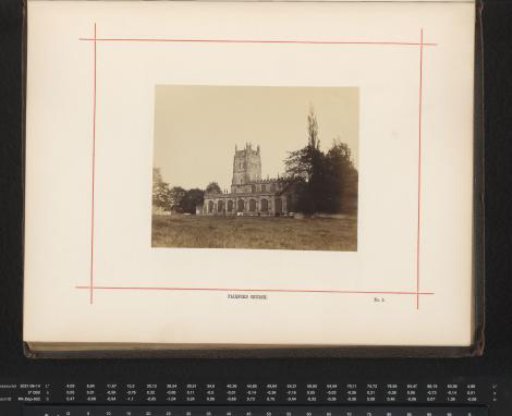 View of Saint Mary's Church in Fairford