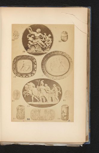 Eleven antique reliefs