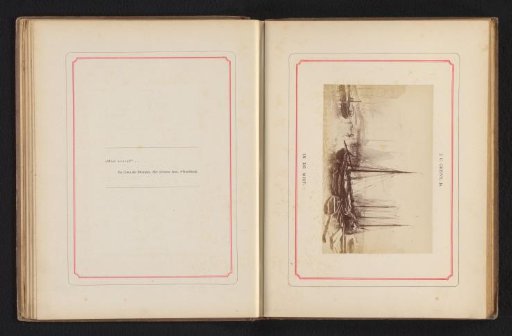 Photographic reproduction of the painting 'In the mist' by Johan Conrad Greive
