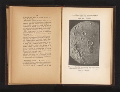 View of the moon with the Archimedes crater to the right of center