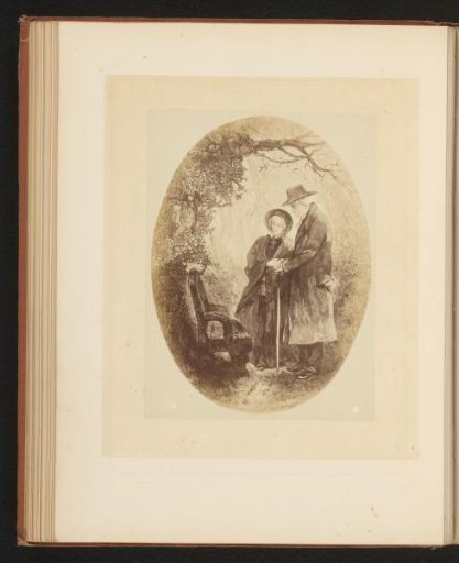 Photographic reproduction of an engraving after a painting by Charles Rochussen