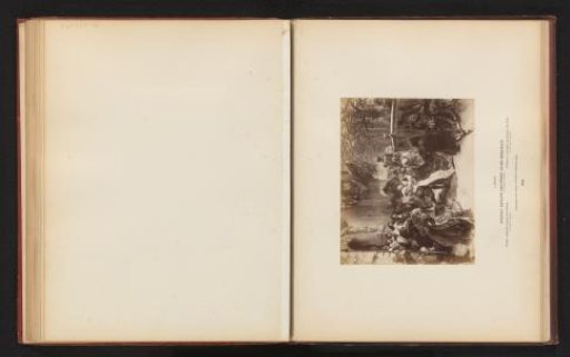 Photographic reproduction of a painting of Gustav II Adolf receiving his wife by Adolph Menzel