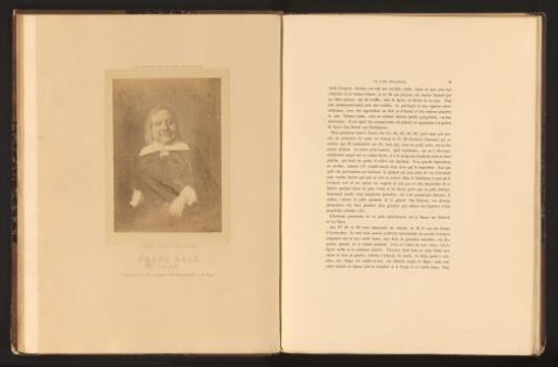 Photographic reproduction of a painted portrait by Frans Hals