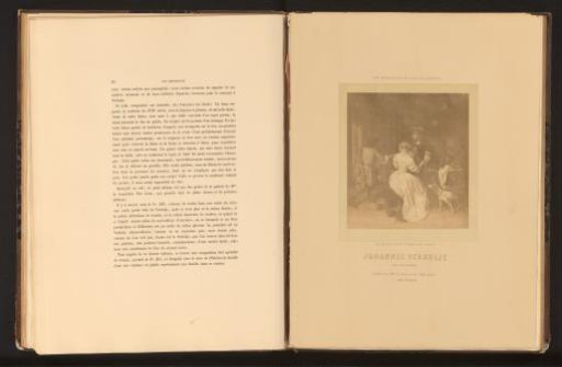 Photographic reproduction of the painting 'The Messenger' by Johannes Verkolje