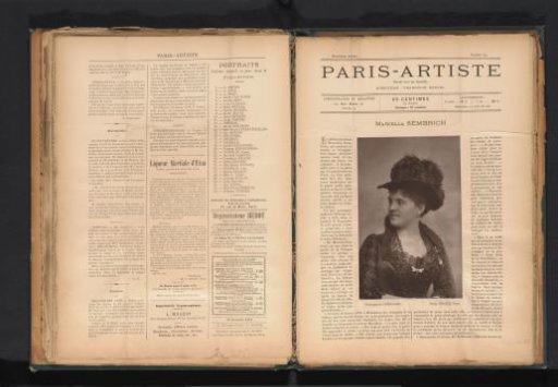 Portrait of Marcella Sembrich