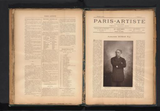 Portrait of Alexandre Dumas