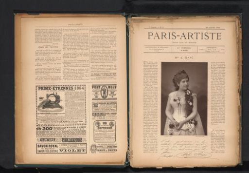 Portrait of Adèle Isaac