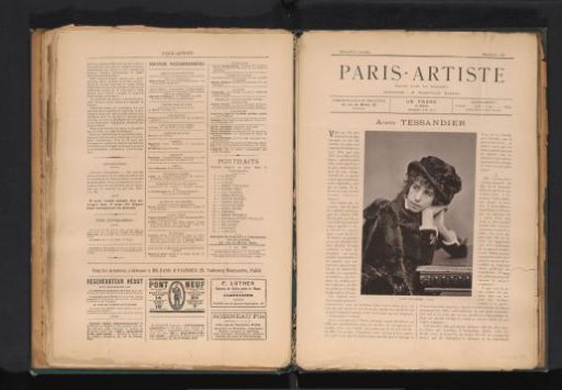 Portrait of Aimée Tessandier