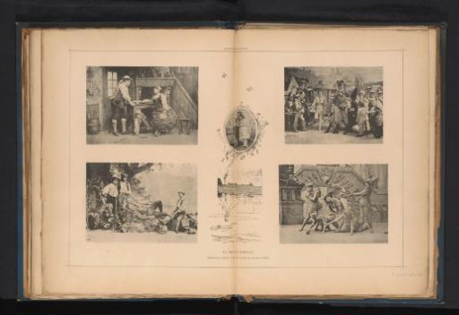 Five Views of the Theatre de la Gaite in Le Petit Poucet