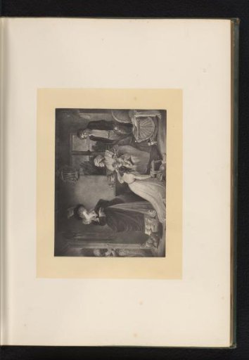 Reproduction of an engraving after a painting of a scene from As You Like It