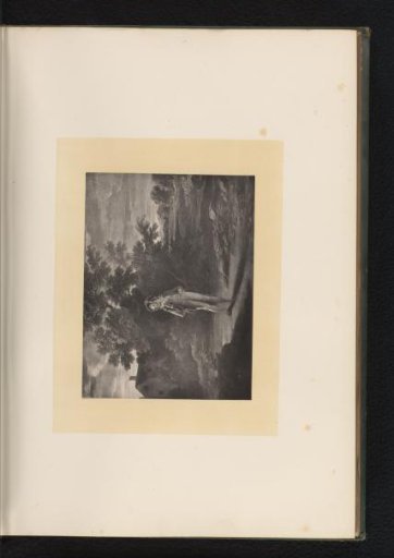 Reproduction of an engraving after a painting of a scene from As You Like It