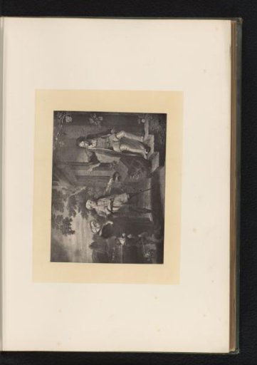 Reproduction of an engraving after a painting of a scene from As You Like It
