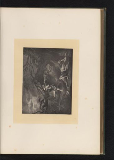 Reproduction of an engraving after a painting of a scene from As You Like It