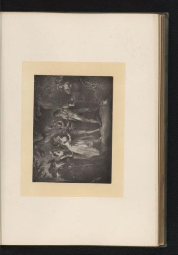 Reproduction of an engraving after a painting of a scene from As You Like It