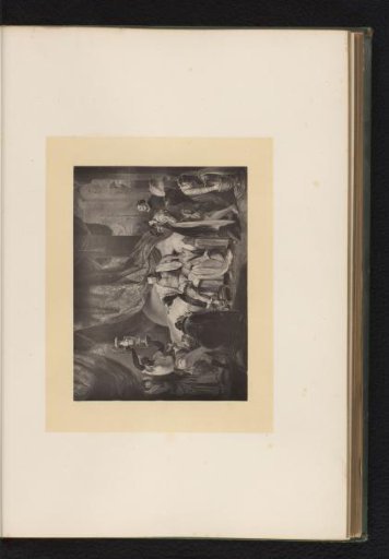 Reproduction of an engraving after a painting of a scene from The Taming of the Shrew