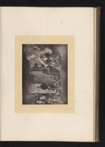 Reproduction of an engraving after a painting of a scene from Twelfth Night