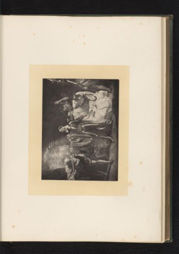 Reproduction of an engraving after a painting of a scene from The Winter's Tale