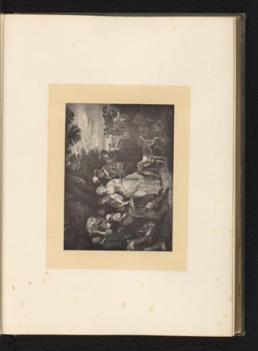 Reproduction of an engraving after a painting of a scene from The Winter's Tale