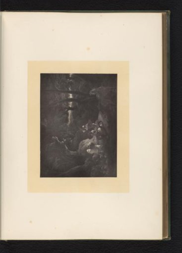 Reproduction of an engraving after a painting of a scene from King Henry the Fourth