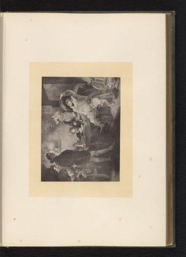 Reproduction of an engraving after a painting of a scene from King Henry the Fourth