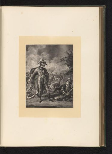 Reproduction of an engraving after a painting of a scene from King Henry the Fourth