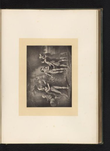 Reproduction of an engraving after a painting of a scene from King Henry the Sixth