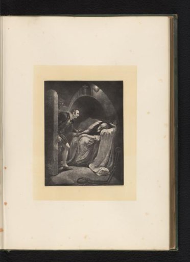 Reproduction of an engraving after a painting of a scene from King Henry the Sixth