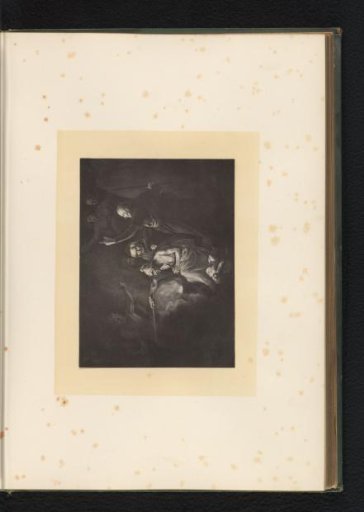 Reproduction of an engraving after a painting of a scene from King Henry the Sixth